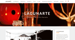 Desktop Screenshot of lagunarte.org